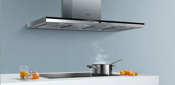 Wandschouw afzuigkap van Siemens
