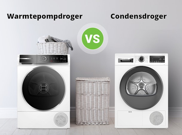Welk type wasdroger kies je: een warmtepompdroger of een condensdroger?
