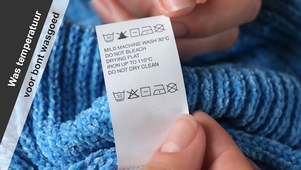 De juiste was temperatuur voor bont wasgoed is 20-30°C.