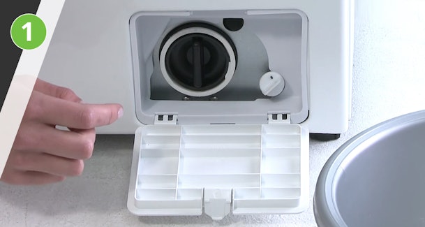 Filter of schoep verstopt