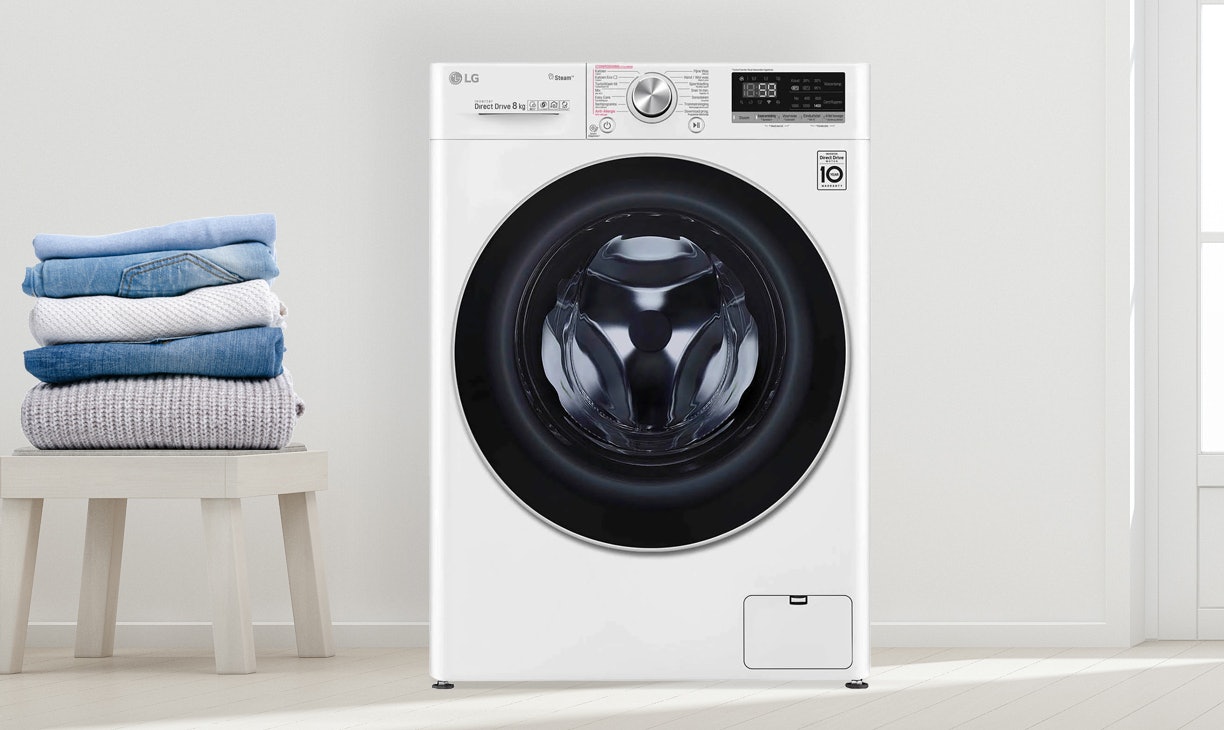 Wasmachine van het merk LG