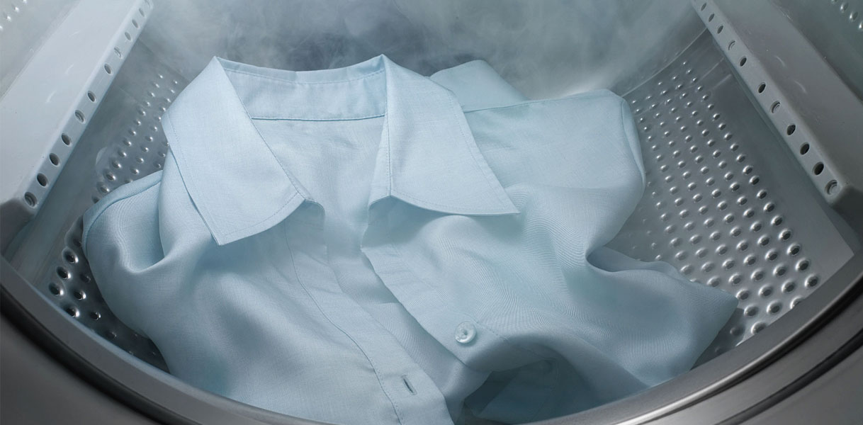 Wasmachine met stoomfunctie