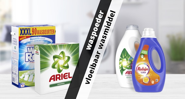 Waspoeder of vloeibaar wasmiddel: wat is beter?
