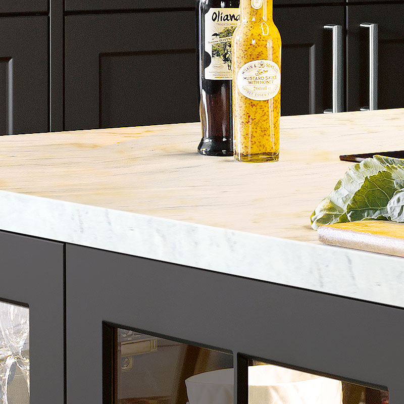 Werkblad in marmerlook