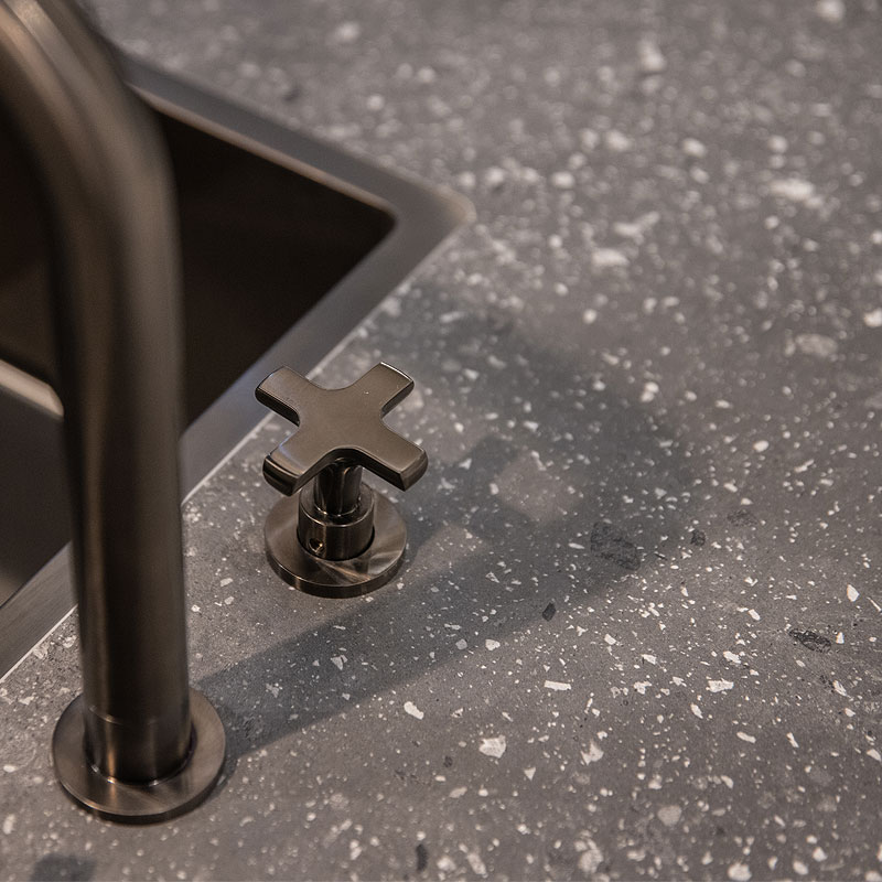 Keukenbladen in terrazzo look