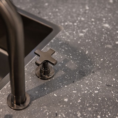 Keukenbladen in terrazzo look