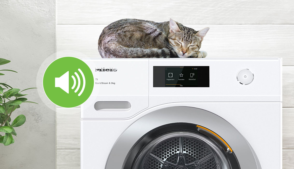 Een kat die ligt te slapen op een stille wasdroger