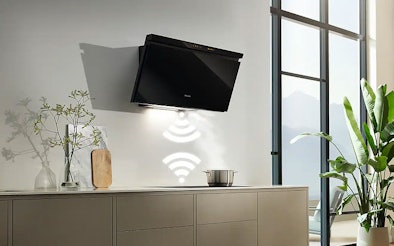 Miele afzuigkap met WiFi-connectiviteit via Miele@home app