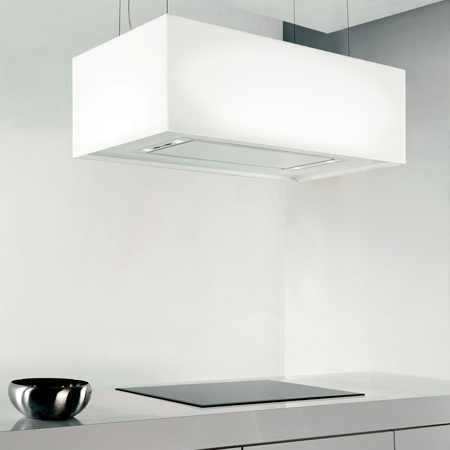 Witte afzuigkap van Novy