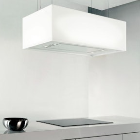 Witte afzuigkap van Novy