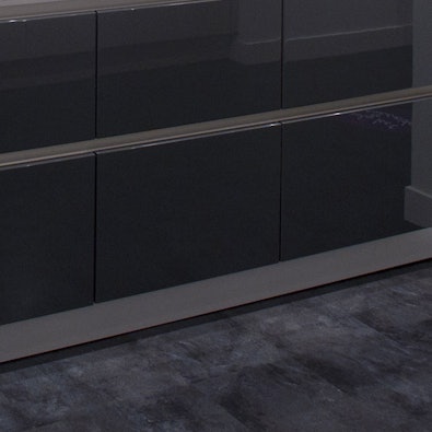 Zwarte hoogglans deisgn