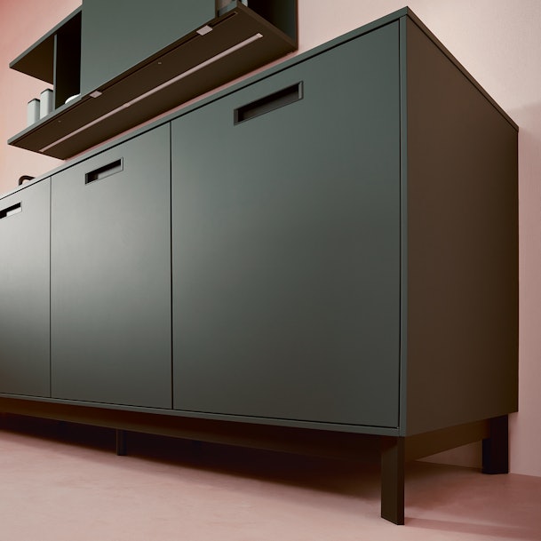 Zwevende elegantie – ook voor keukenblokken