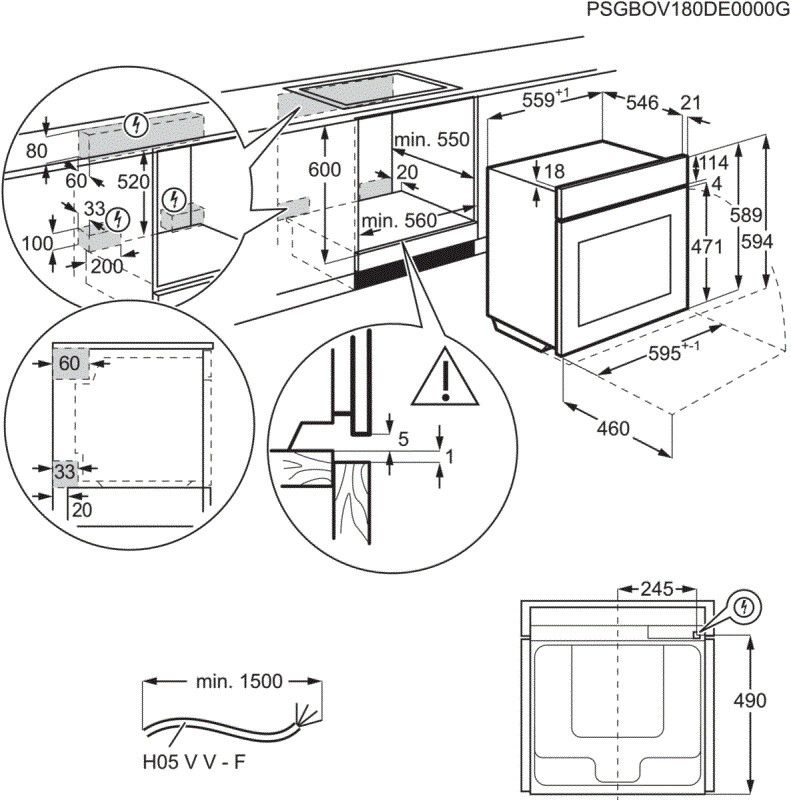 AEG oven inbouw BSE998230M afbeelding 4