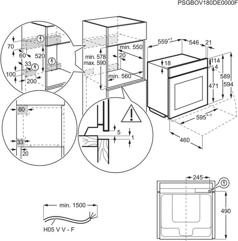 AEG BSE998230M inbouw oven afbeelding 5