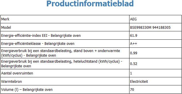 BSE998330M van AEG afbeelding 6