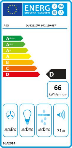 AEG afzuigkap  DUB2610W afbeelding 4