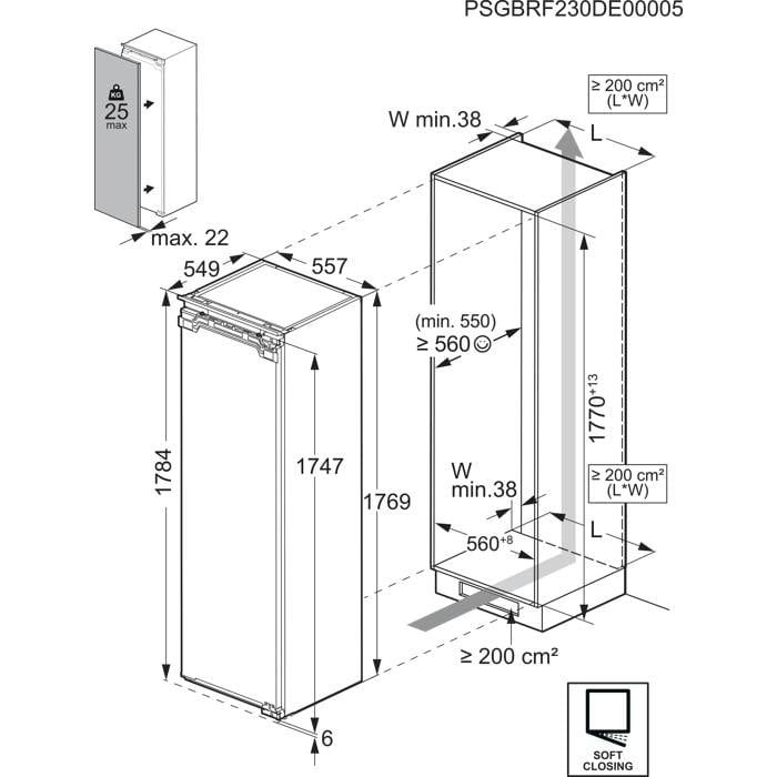 AEG vriezer EF7D18C1 afbeelding 3