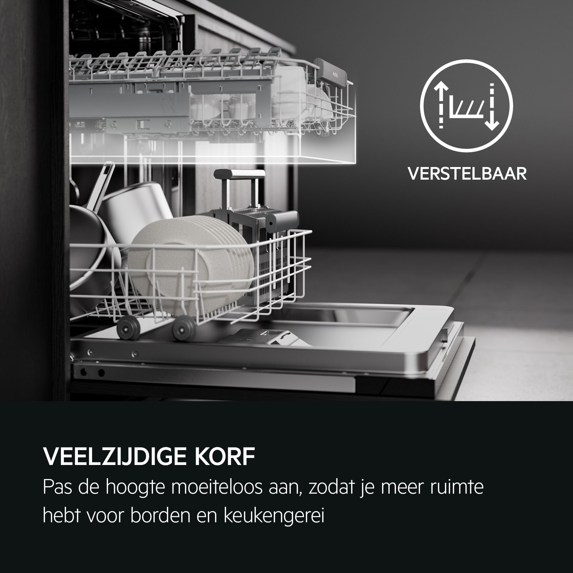 AEG vaatwasser inbouw FSK52947Z afbeelding 4