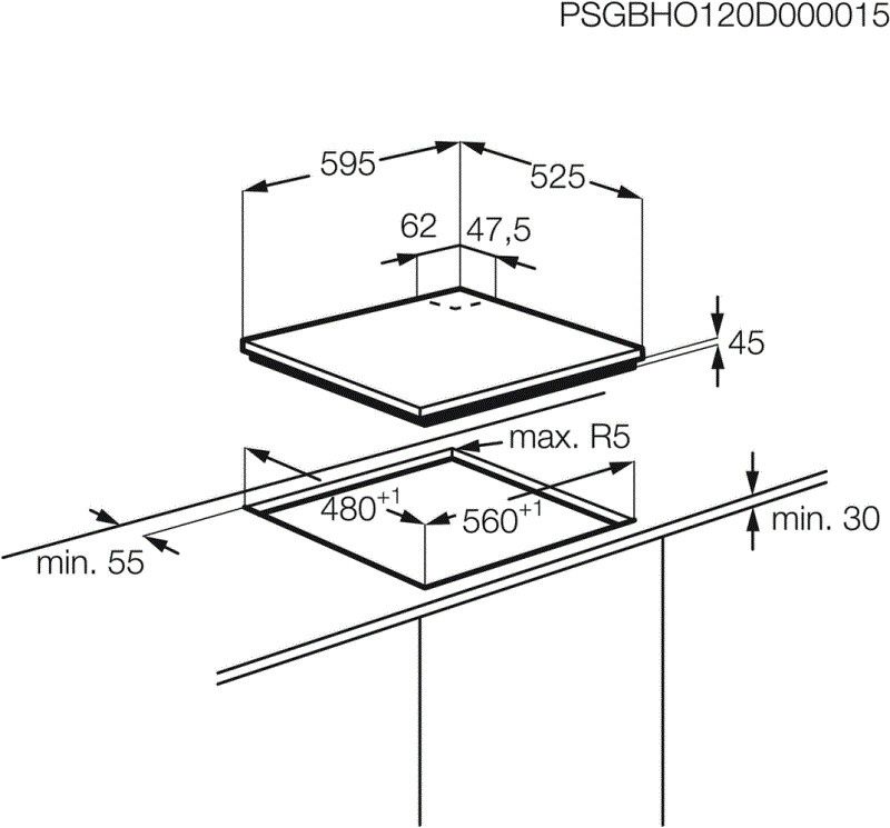 AEG HGB64301UM afbeelding 7