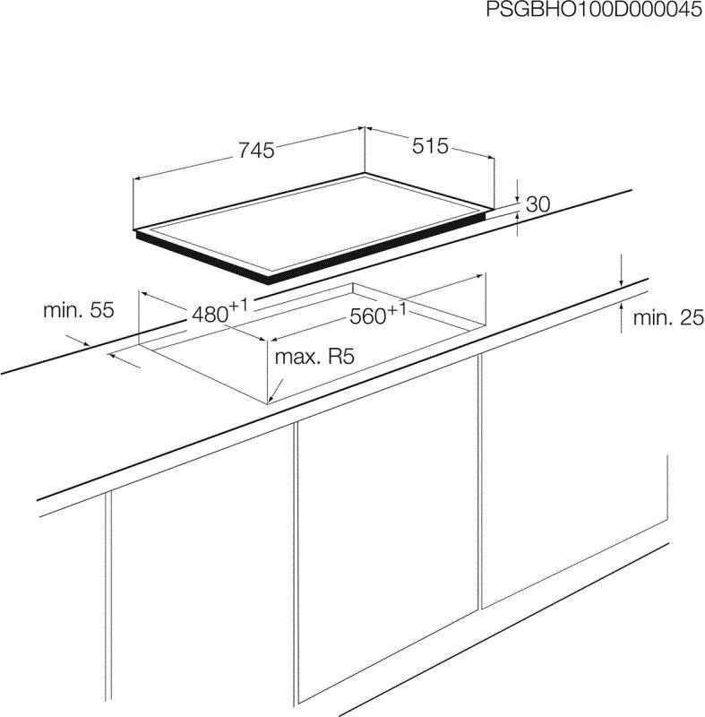 HGB75501UM van AEG afbeelding 6