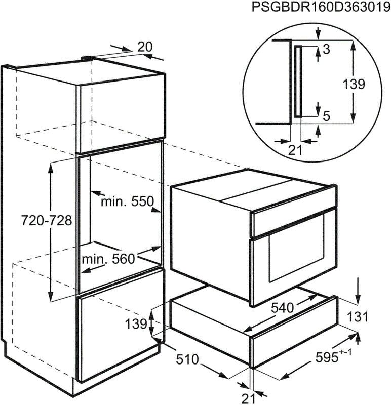 AEG KDE911423B  onderdeel afbeelding 5