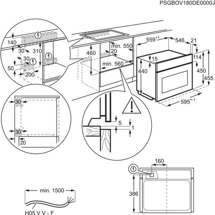 AEG magnetron inbouw KMK525860M afbeelding 4