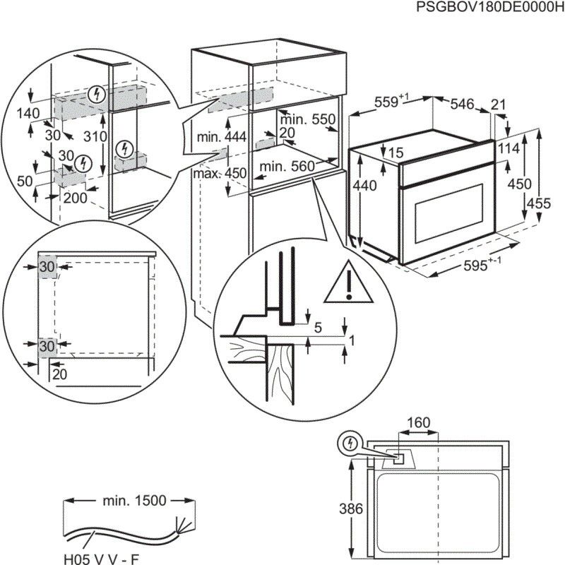 AEG magnetron inbouw KMK968000M afbeelding 4