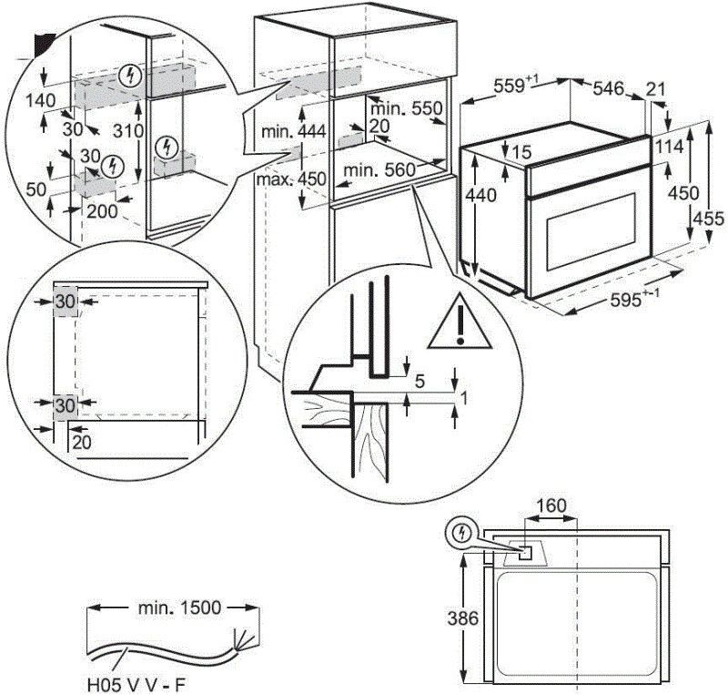 AEG KSK792280M inbouw oven afbeelding 5