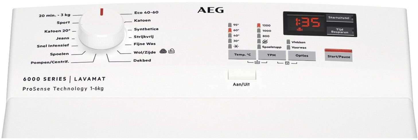 AEG wasmachine L6TBN62K afbeelding 3