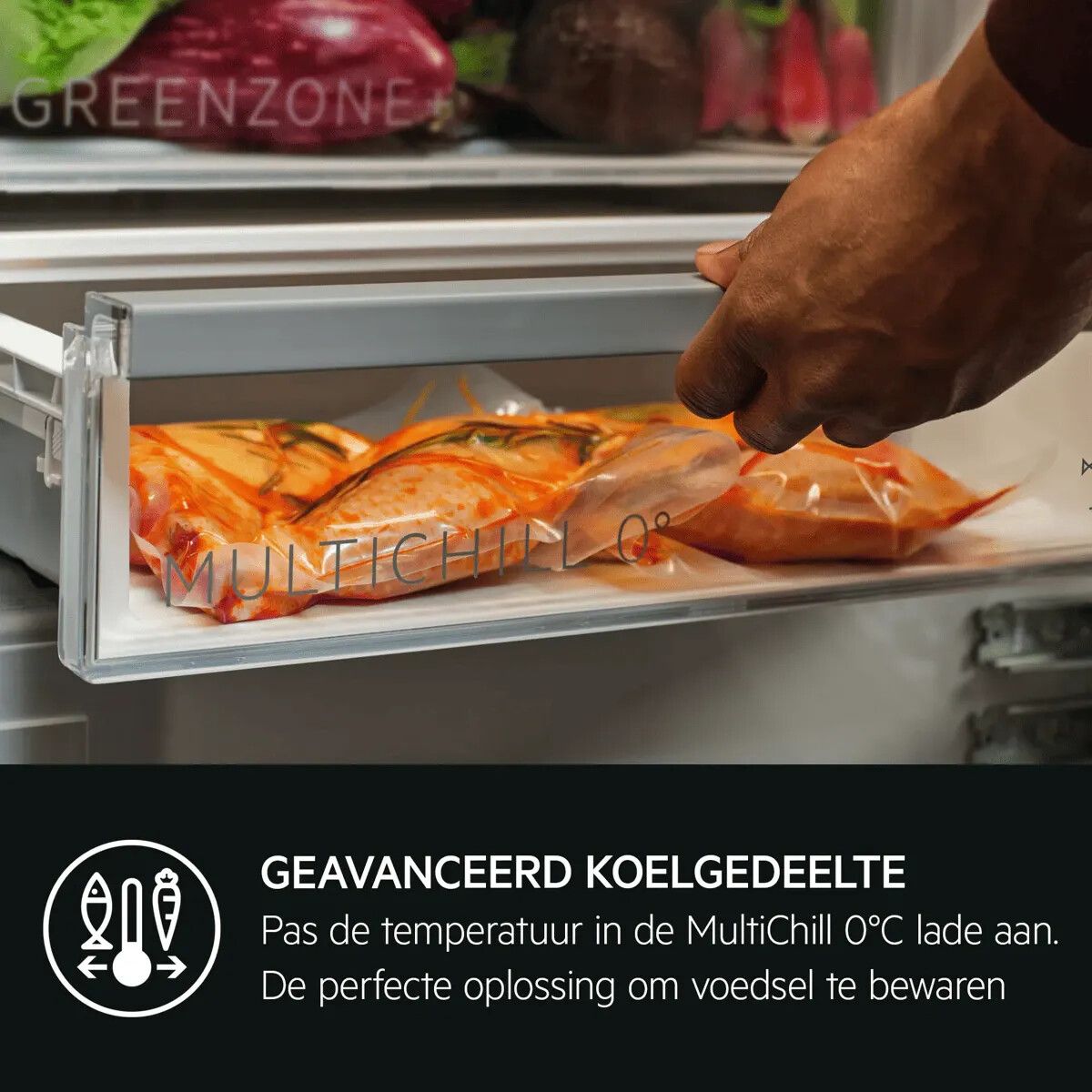 AEG NSC9M181CS inbouw koelkast afbeelding 5