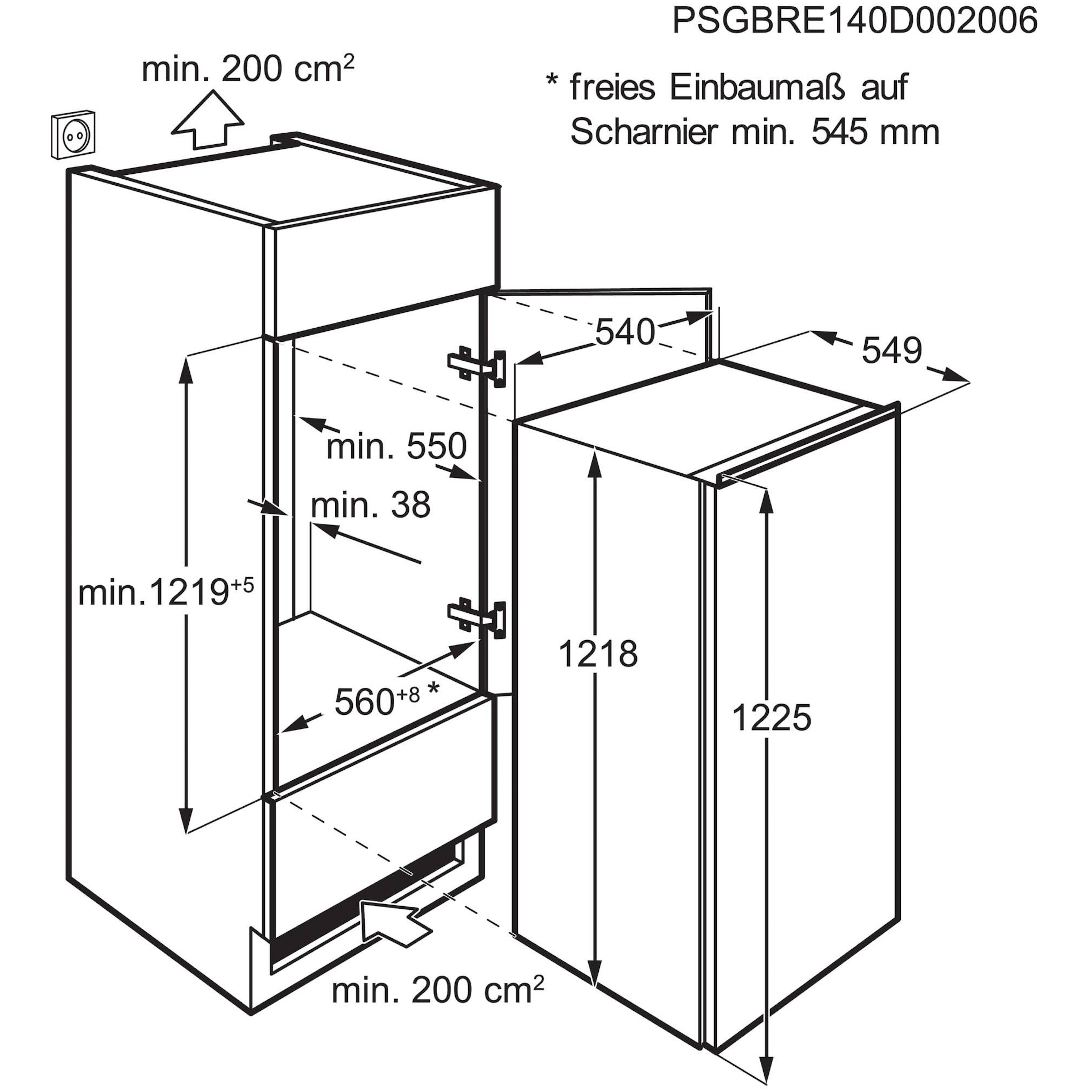 AEG koelkast inbouw NSK5O121ES afbeelding 4