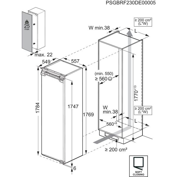 AEG koelkast inbouw NSK6D181CC afbeelding 4