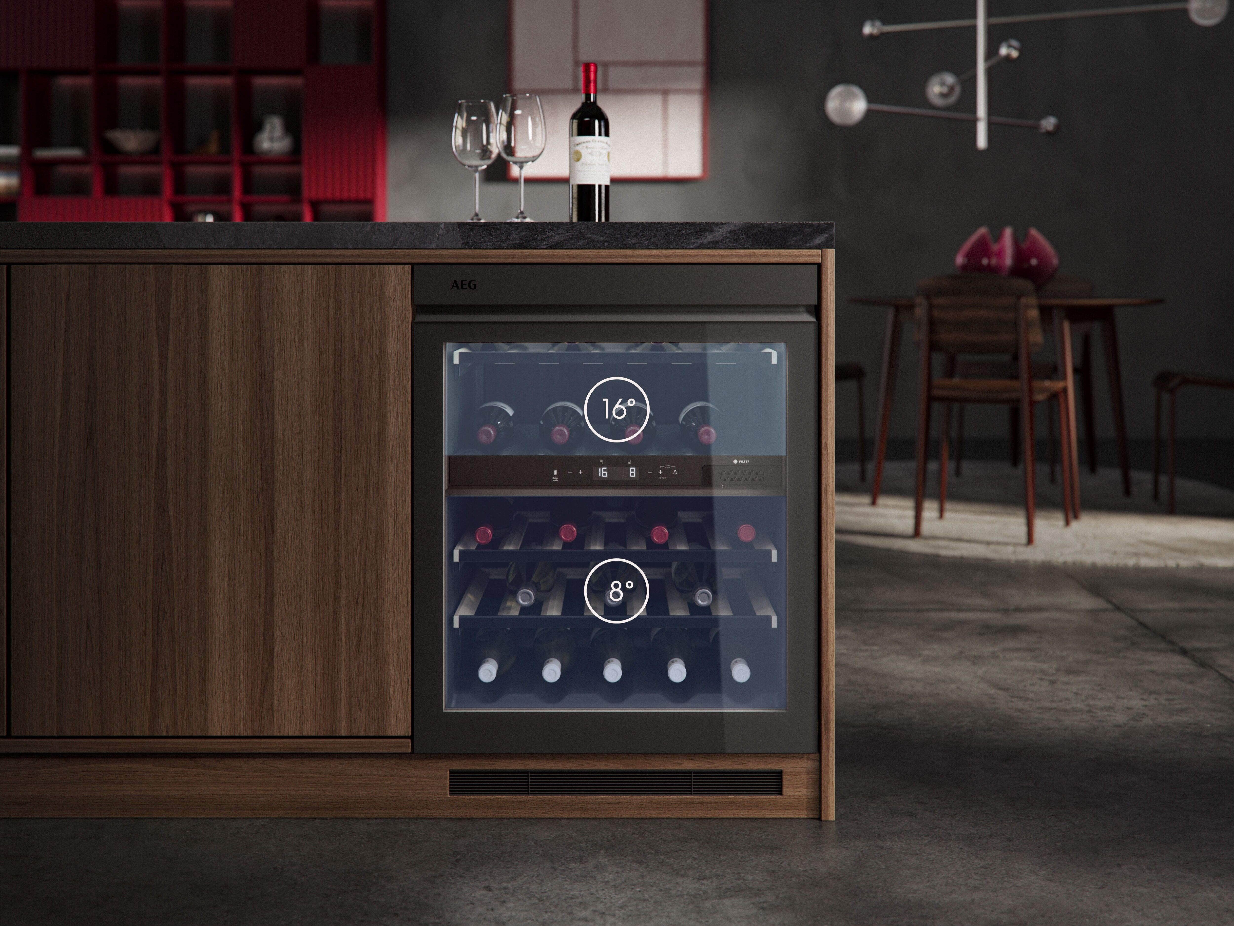 AEG wijnkast NSW8D826GT afbeelding 3