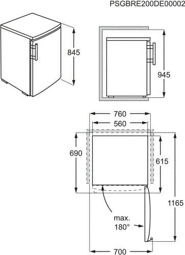 AEG RTB414E1AW afbeelding 7