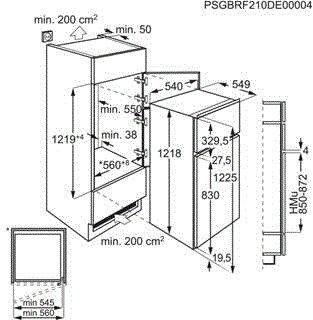 AEG koelkast inbouw SDB412E1AS afbeelding 4