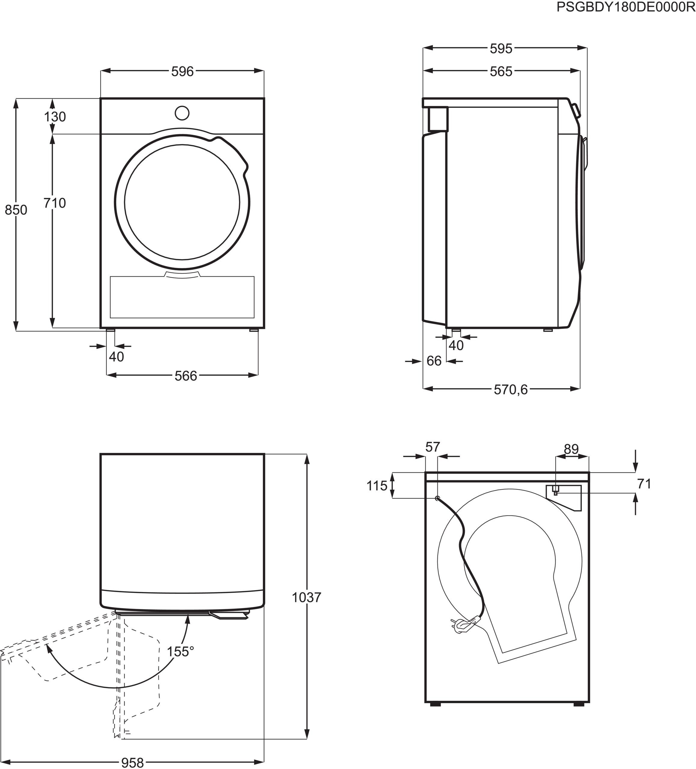 T6DB72GP van AEG afbeelding 6
