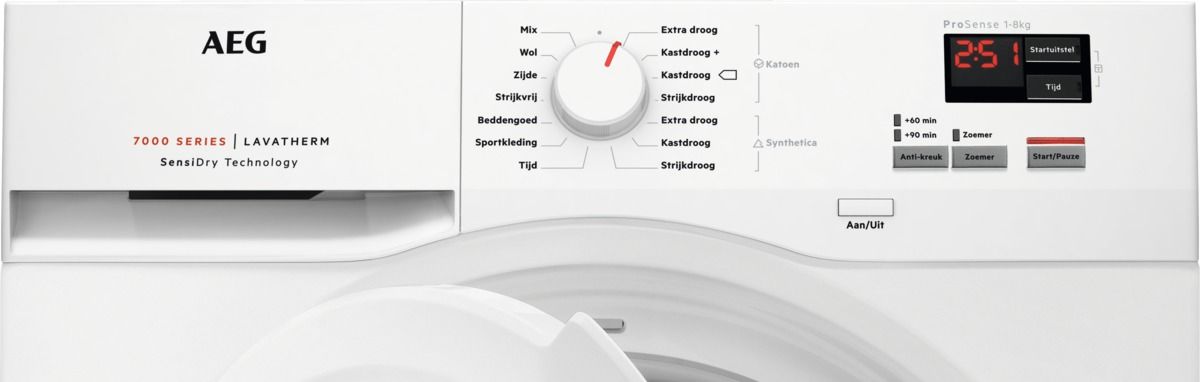 AEG T7DBN460  wasdroger afbeelding 5