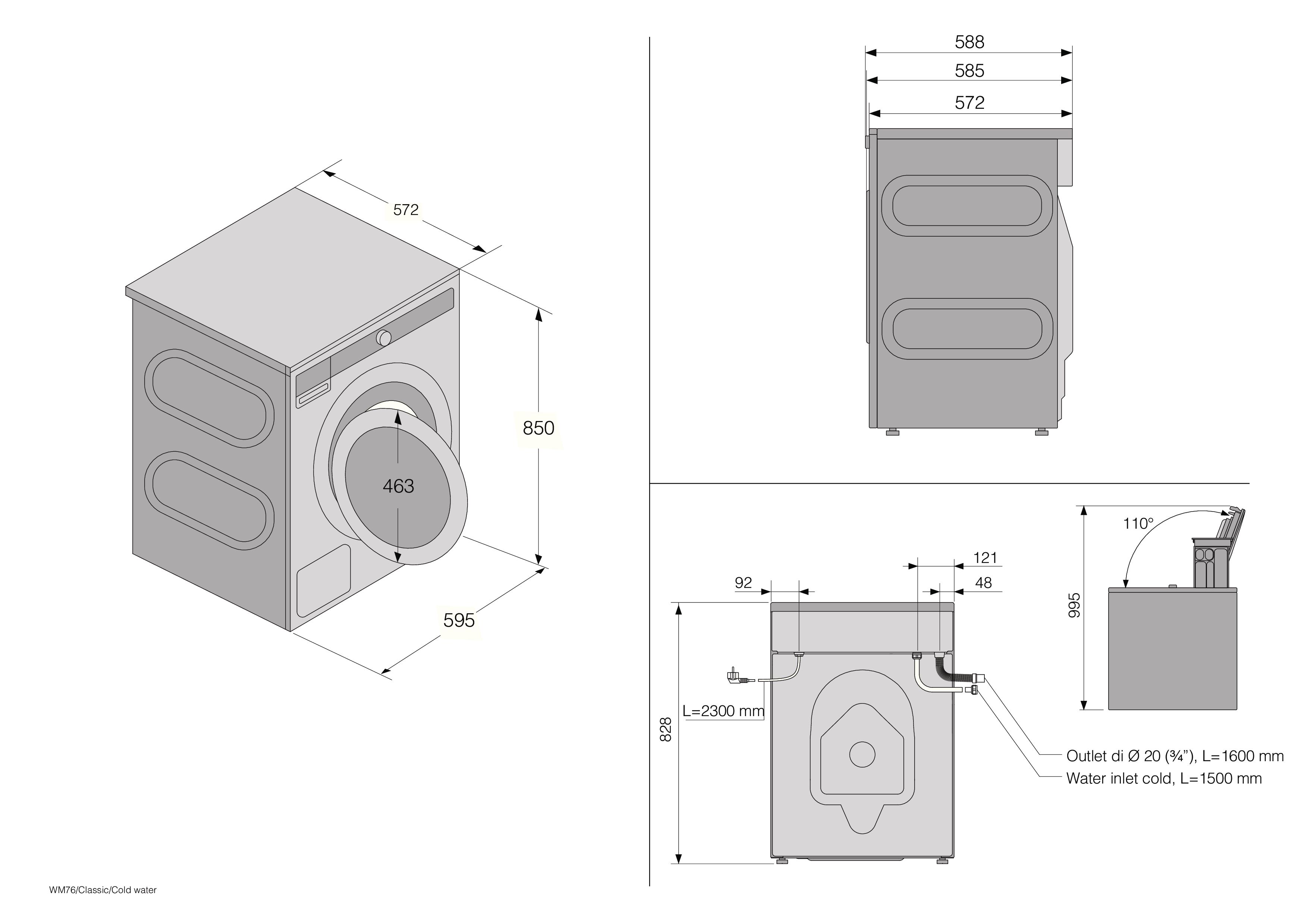 ASKO wasmachine  W30964CW afbeelding 4