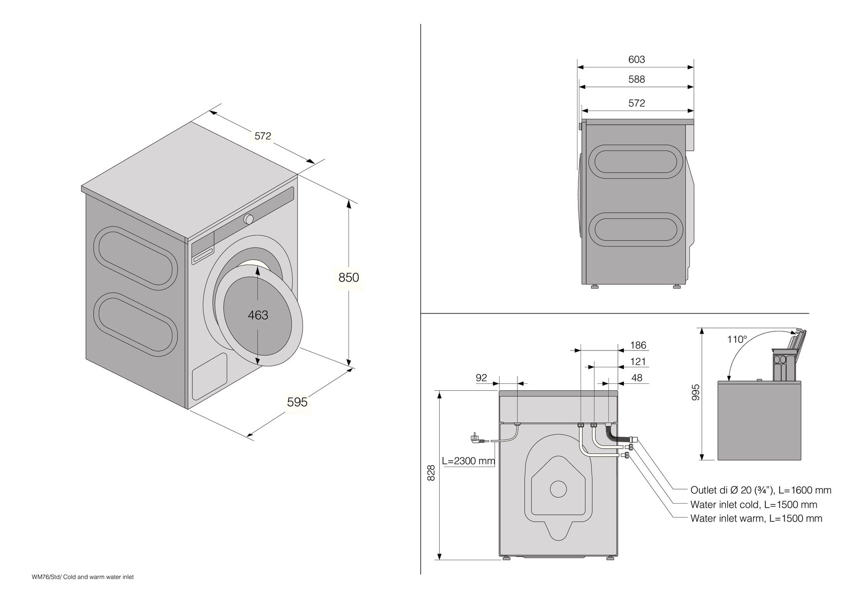 W7096XW van ASKO afbeelding 6