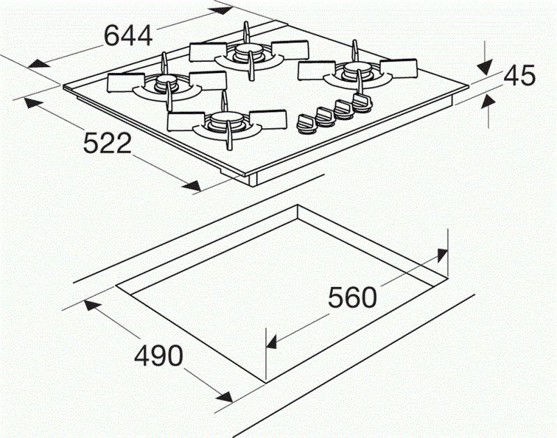 Atag kookplaat HG6471MBA afbeelding 3
