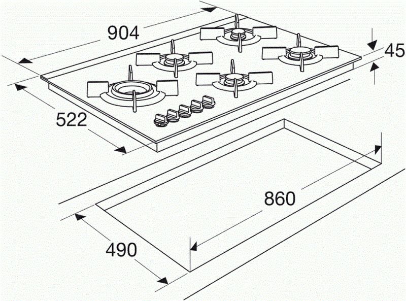 HG9572MDA Atag afbeelding 2