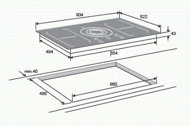 Atag kookplaat HI9272SV afbeelding 3