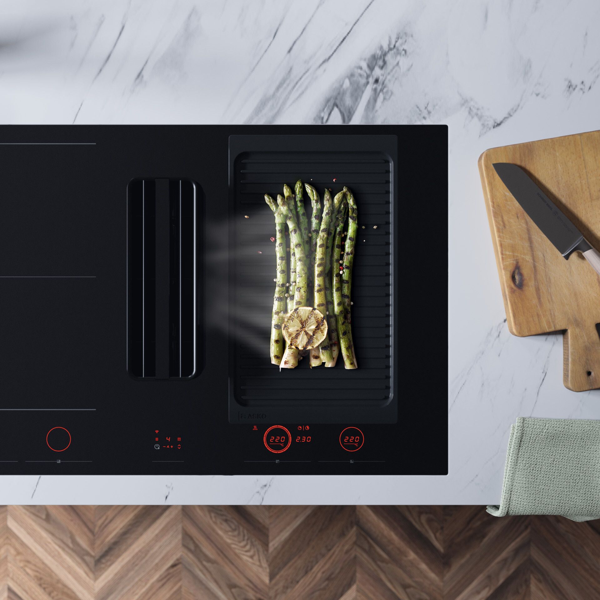 Atag kookplaat inbouw HIDD28472SV afbeelding 4