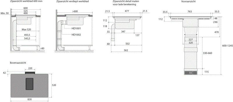 Atag HIDD8471EV inbouw kookplaat afbeelding 5
