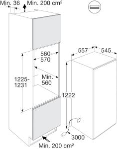 ATAG KDB9122D inbouw koelkast afbeelding 5