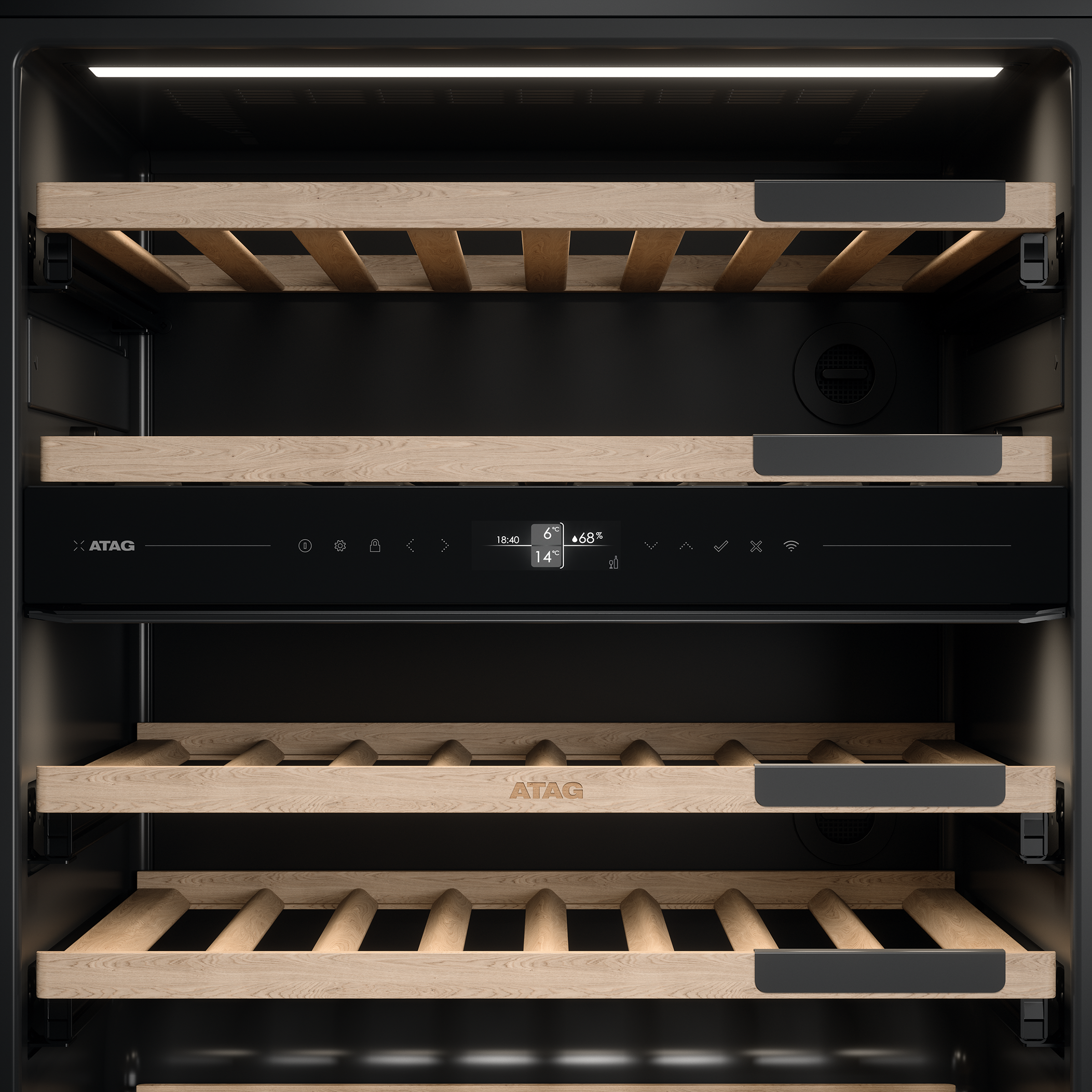 Atag wijnkast inbouw KU8571K2C afbeelding 4