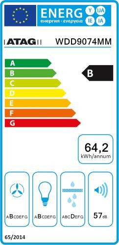 Atag afzuigkap WDD9074MM afbeelding 3