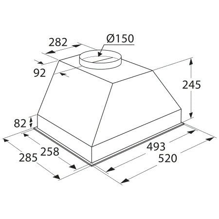 ATAG afzuigkap  WU50311BM afbeelding 4