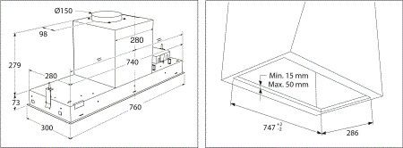 Atag WU70211RM  afzuigkap afbeelding 5