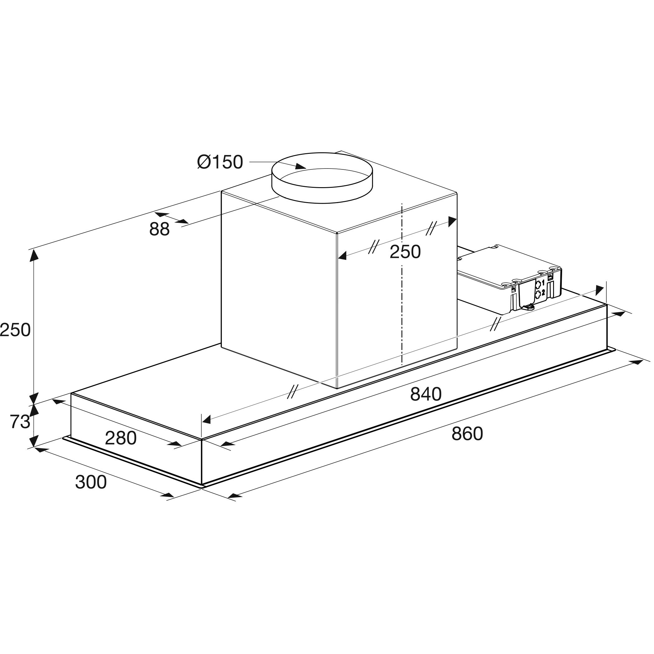 Atag WU9095MX  afzuigkap afbeelding 5